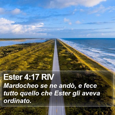 Ester 4:17 RIV Bible Verse Image