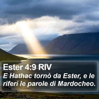 Ester 4:9 RIV Bible Verse Image