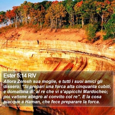 Ester 5:14 RIV Bible Verse Image