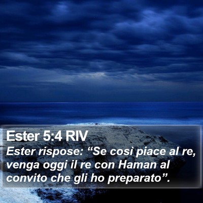 Ester 5:4 RIV Bible Verse Image