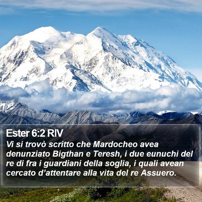 Ester 6:2 RIV Bible Verse Image