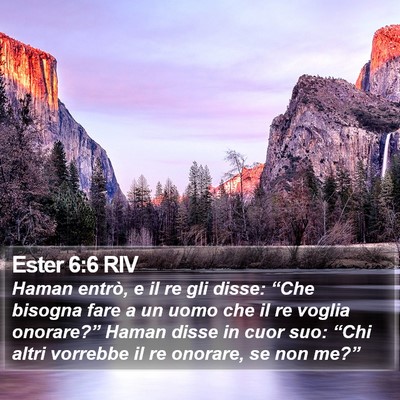 Ester 6:6 RIV Bible Verse Image