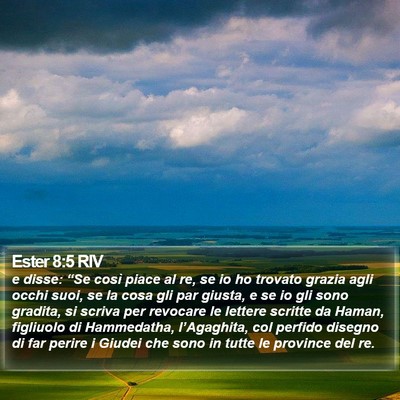 Ester 8:5 RIV Bible Verse Image