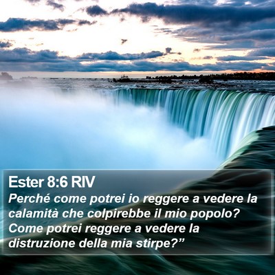 Ester 8:6 RIV Bible Verse Image