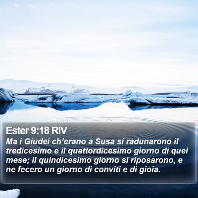 Ester 9:18 RIV Bible Verse Image
