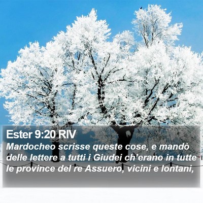 Ester 9:20 RIV Bible Verse Image