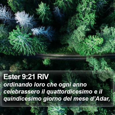 Ester 9:21 RIV Bible Verse Image
