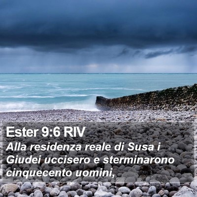 Ester 9:6 RIV Bible Verse Image