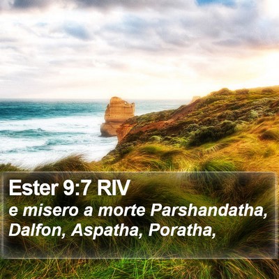 Ester 9:7 RIV Bible Verse Image