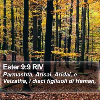 Ester 9:9 RIV Bible Verse Image