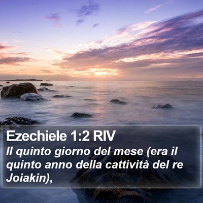 Ezechiele 1:2 RIV Bible Verse Image