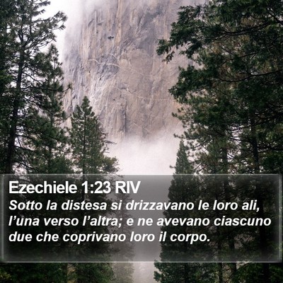 Ezechiele 1:23 RIV Bible Verse Image