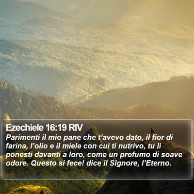 Ezechiele 16:19 RIV Bible Verse Image