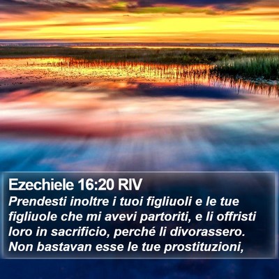Ezechiele 16:20 RIV Bible Verse Image