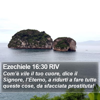 Ezechiele 16:30 RIV Bible Verse Image