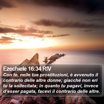 Ezechiele 16:34 RIV Bible Verse Image