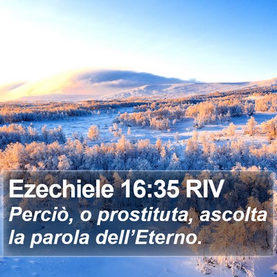 Ezechiele 16:35 RIV Bible Verse Image
