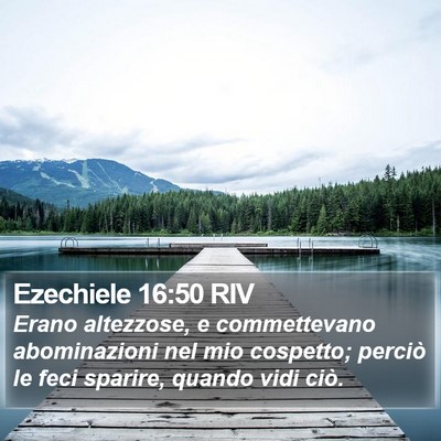 Ezechiele 16:50 RIV Bible Verse Image