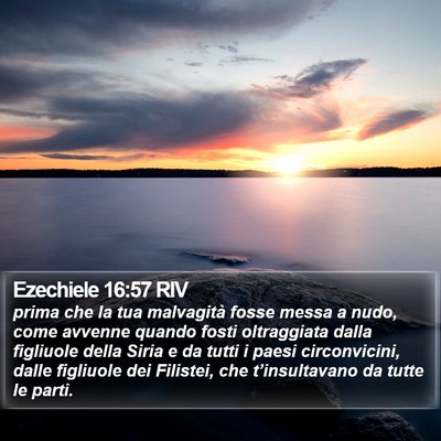 Ezechiele 16:57 RIV Bible Verse Image