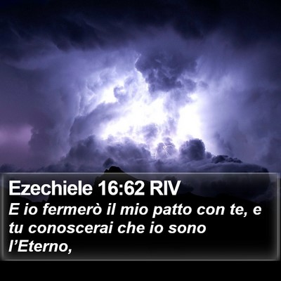 Ezechiele 16:62 RIV Bible Verse Image