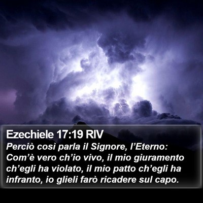 Ezechiele 17:19 RIV Bible Verse Image