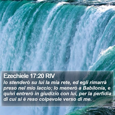 Ezechiele 17:20 RIV Bible Verse Image
