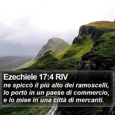 Ezechiele 17:4 RIV Bible Verse Image