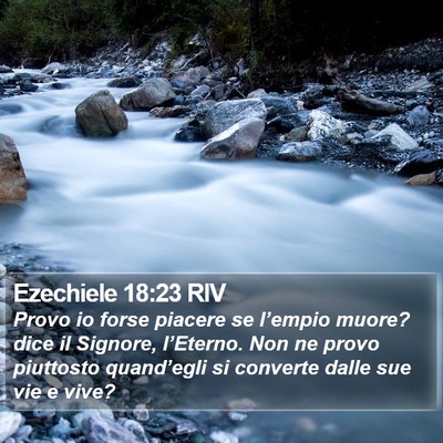 Ezechiele 18:23 RIV Bible Verse Image