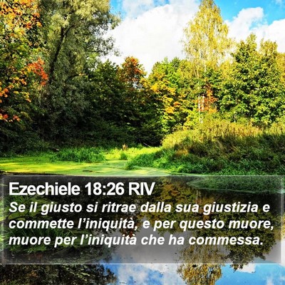 Ezechiele 18:26 RIV Bible Verse Image