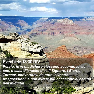 Ezechiele 18:30 RIV Bible Verse Image