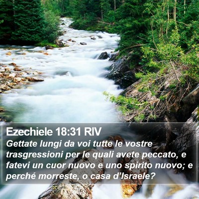 Ezechiele 18:31 RIV Bible Verse Image