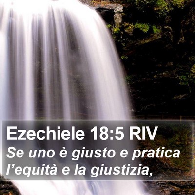 Ezechiele 18:5 RIV Bible Verse Image