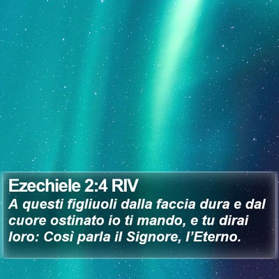 Ezechiele 2:4 RIV Bible Verse Image