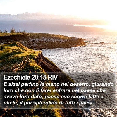 Ezechiele 20:15 RIV Bible Verse Image