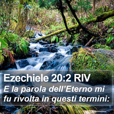 Ezechiele 20:2 RIV Bible Verse Image