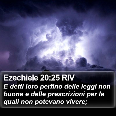 Ezechiele 20:25 RIV Bible Verse Image