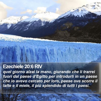 Ezechiele 20:6 RIV Bible Verse Image