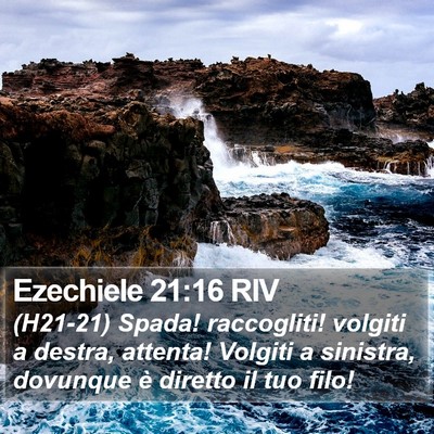 Ezechiele 21:16 RIV Bible Verse Image
