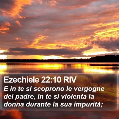 Ezechiele 22:10 RIV Bible Verse Image