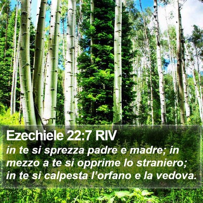 Ezechiele 22:7 RIV Bible Verse Image