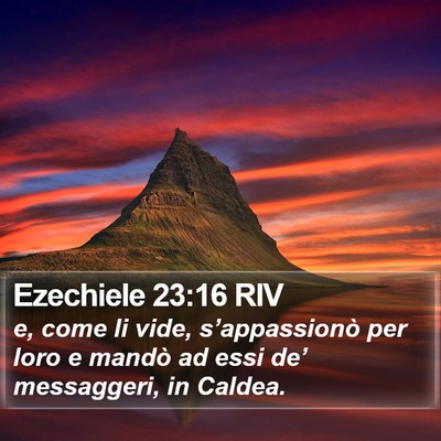 Ezechiele 23:16 RIV Bible Verse Image