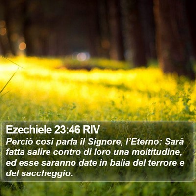 Ezechiele 23:46 RIV Bible Verse Image