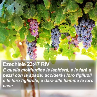 Ezechiele 23:47 RIV Bible Verse Image