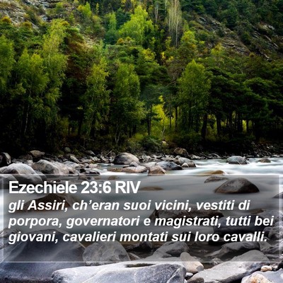 Ezechiele 23:6 RIV Bible Verse Image