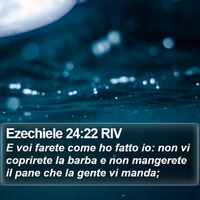Ezechiele 24:22 RIV Bible Verse Image