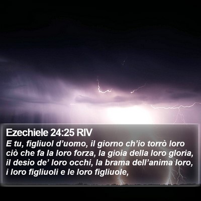 Ezechiele 24:25 RIV Bible Verse Image