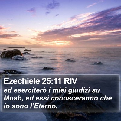 Ezechiele 25:11 RIV Bible Verse Image