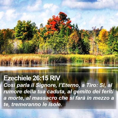 Ezechiele 26:15 RIV Bible Verse Image