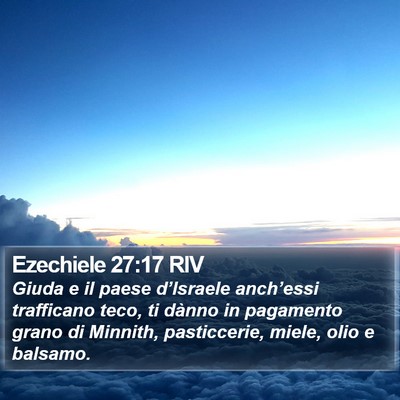 Ezechiele 27:17 RIV Bible Verse Image
