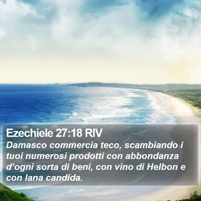 Ezechiele 27:18 RIV Bible Verse Image